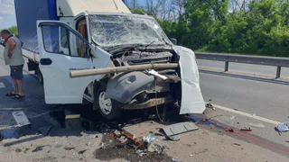 В Рыбновском районе в ДТП с большегрузом пострадал 51-летний водитель «ГАЗели»