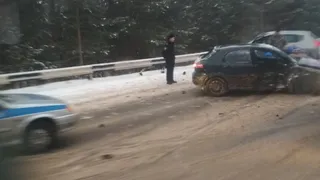В Касимовском районе столкнулись две иномарки