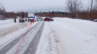 В Коми водитель Kia и пассажир ГАЗели получили травмы