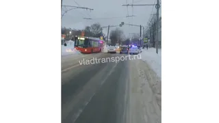 Во Владимире автобус сбил девушку, переходившую дорогу по пешеходному переходу