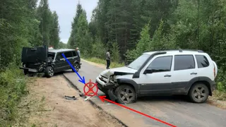 В Коми в ДТП пострадали 4 человека, включая одного годовалого ребенка