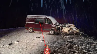 В жестком ДТП в Коми погиб один водитель