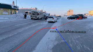 Три автомобиля столкнулись в ДТП в Коми, виновник пострадал