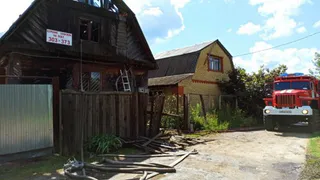 Пожар в с/о Дружба