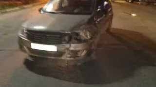 ДТП на Станкозаводской: «Рено Логан» столкнулся с «шестеркой», пострадала девушка