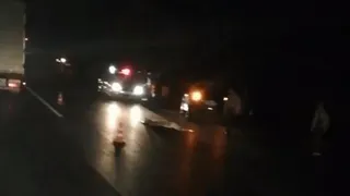 На трассе М5 сбили дорожного рабочего