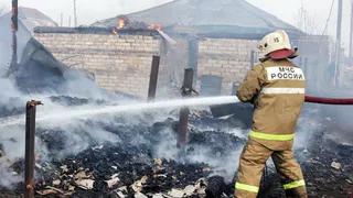 На пожаре в Сапожковском районе Рязанской области погибла женщина 96 лет