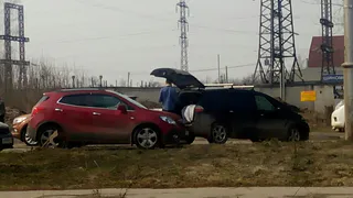 На Куйбышевском шоссе из-за ДТП образовалась пробка