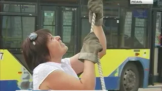 Рязанка стала лучшим водителем троллейбуса