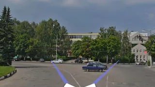 Проблемный круг: рязанец предложил нанести разметку кругового движения на площади Мичурина