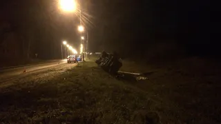 Под Рязанью «Газель» влетела в столб, есть погибший