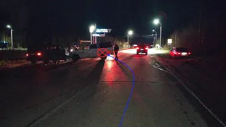 Под Усинском при столкновении двух машин пострадала женщина