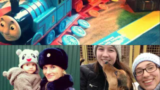 Рязанское утро в Инстраграм: новый паровозик, счастливые объятия и селфи с мамой