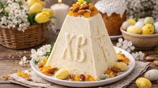 Взяла жирный творог и сливки — творожная пасха получилась такой нежной, что гости просили рецепт