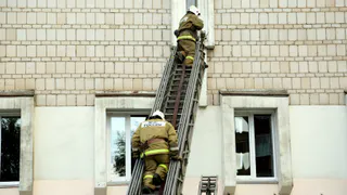 В Рязанской области произошел пожар в жилом доме