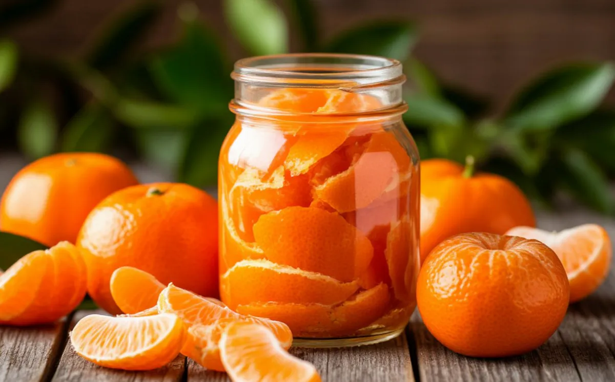 Мандариновые корки заливаю растительным маслом - всю зиму радуюсь своей смекалке: крутой лайфхак