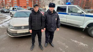 Полицейские Рязани остановили пьяного водителя на улице Грибоедова