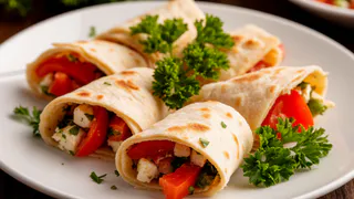 Фарширую, скручиваю и всё в лаваш — летняя закуска готова и сковорода «отдыхает»