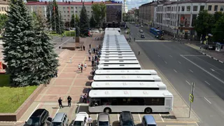 В Брянске автотранспортные предприятия получили 66 новых автобусов