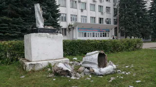 Кто прав и кто виноват? В Касимове разрушили памятник Ленину
