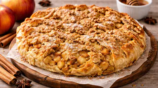 Гости всегда думают, что это торт: делаю слоёный яблочный пирог из обычного лаваша — просто и очень сочно