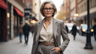 Oversize с посадкой: свободный крой, но чёткие пропорции — никакой бесформенности: баланс, который работает в образе после 50