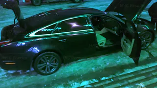 В Чебоксарах загорелась иномарка