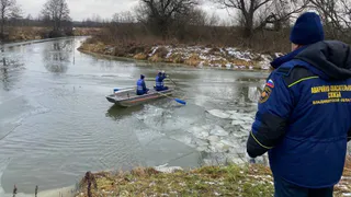 На реке Шерна Киржачского округа погиб провалившийся под лёд рыбак