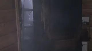 В Александровском районе загорелся дачный дом