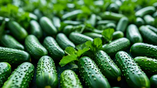 Сажаю всего 6 огурцов: хватает на всю семью и соседям еще остается - старинный проверенный способ