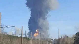 Жители Нижнекамска жалуются на першение в горле после появления облака над городом