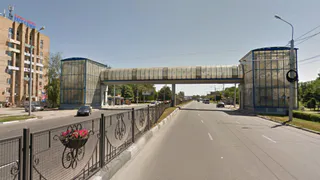 Уборка и дезинфекция: в Рязани очистят надземный переход у остановки "Рязанская таможня"