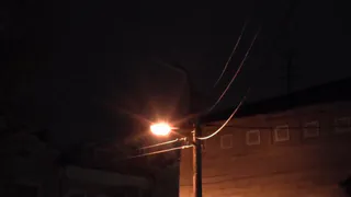 В центре Рязани вернули старые газоразрядные лампы