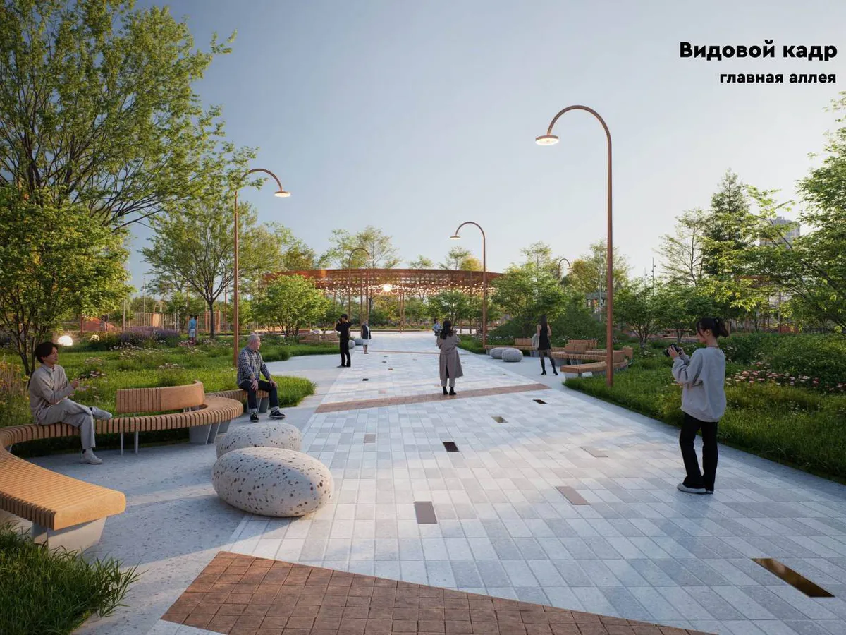 Каким будет парк «Сююмбике»: готовы эскизы (фото)