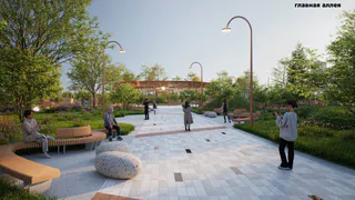 Каким будет парк «Сююмбике»: готовы эскизы (фото)