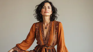 Целая философия: если правильно одеться в стиле Бохо после 50, можно выглядеть ярко, не выдавая возраста.