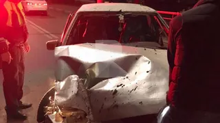 Пассажир вылетел через лобовое стекло: ночью на Куйбышевском шоссе произошло ДТП