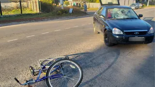 70-летний водитель «Приоры» сбил велосипедистку в Клинцах