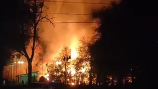 5 октября в Касимове произошел серьезный пожар