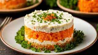 Нашла рецепт советского салата «Мимоза» из книги 1978 года: оказалось, мы десятилетия готовили его неправильно 