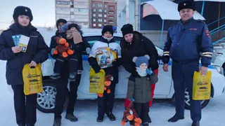 Сотрудники Госавтоинспекции Магнитогорска исполнили детскую мечту