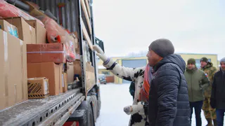 Из Нижнекамска отправили гуманитарную помощь для жителей Донецкой и Луганской народных республик