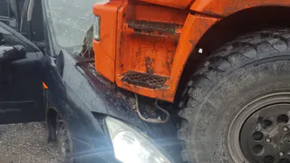 В Сапожковском районе в ДТП с грузовиком пострадали два человека