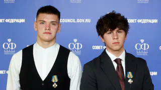 Юных героев из Владимирской области наградили в Совете Федерации