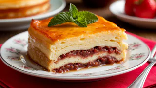 Вкуснее шарлотки и сытнее лазаньи: заливной блинчатый пирог к Широкой Масленице