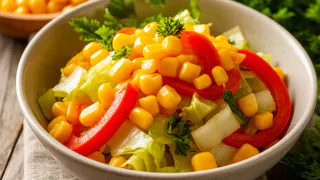 Освежающий салат из пекинской капусты: ем ежедневно и не желудок не перегружен