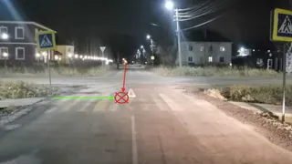 В Коми водитель сбил пешехода на "зебре" и скрылся с места