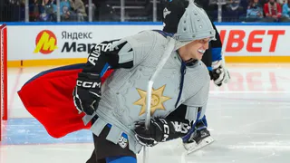 Дмитрий Силантьев из «Металлурга» стал звездой Матча звёзд КХЛ благодаря оригинальному образу