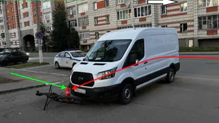 В Коми водитель с 40-летним стажем управления авто сбил велосипедиста