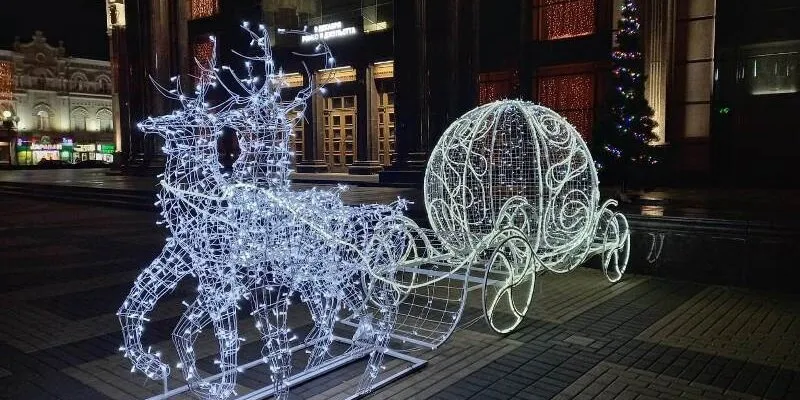 В Пензе началась подготовка к празднованию Нового 2024 года